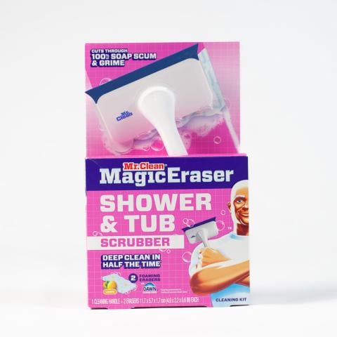 Magic Eraser Shower &amp; Tub Scrubber + Design Impact